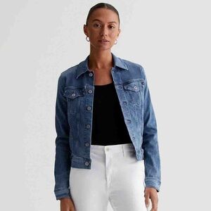 AG Jeans Robyn Denim Jacket Streamside Wash Size S Designer Jean Jacket NWOT
